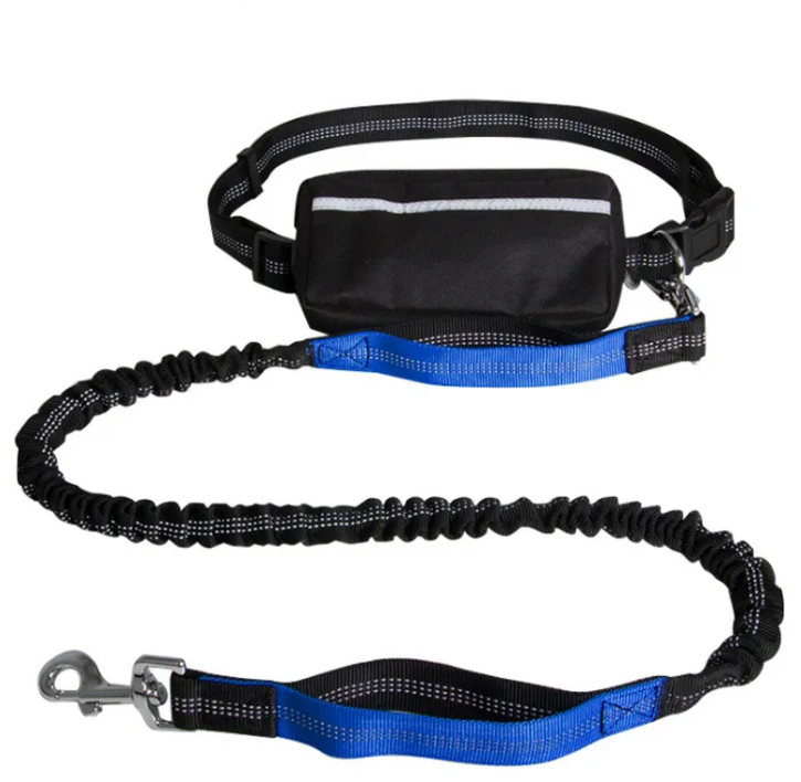 Hands-free dog leash