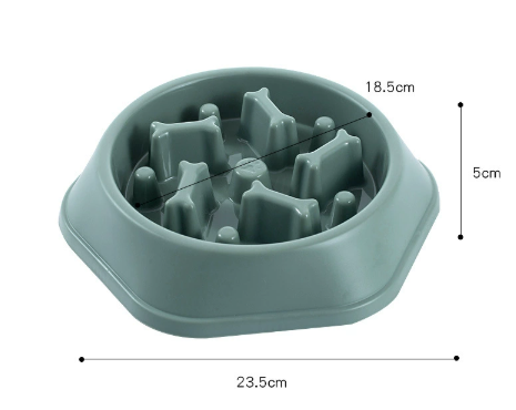 Slow feeder bowl
