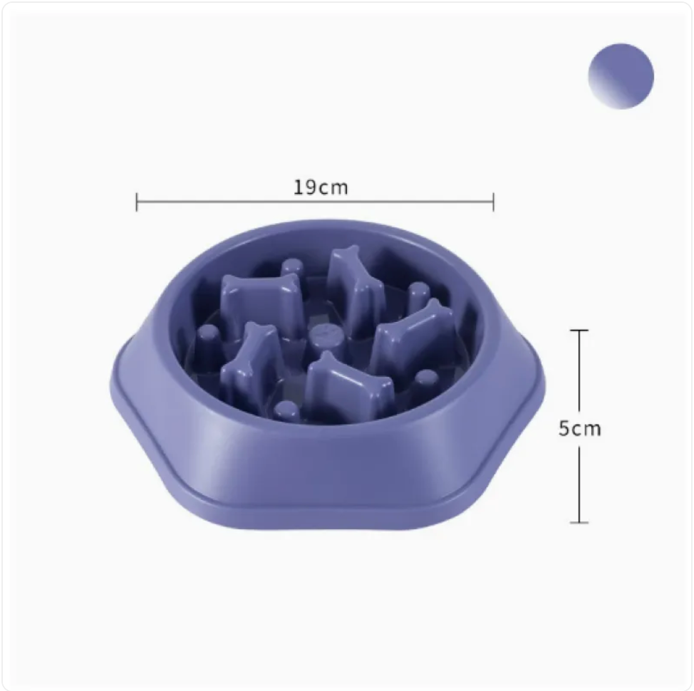 Slow feeder bowl
